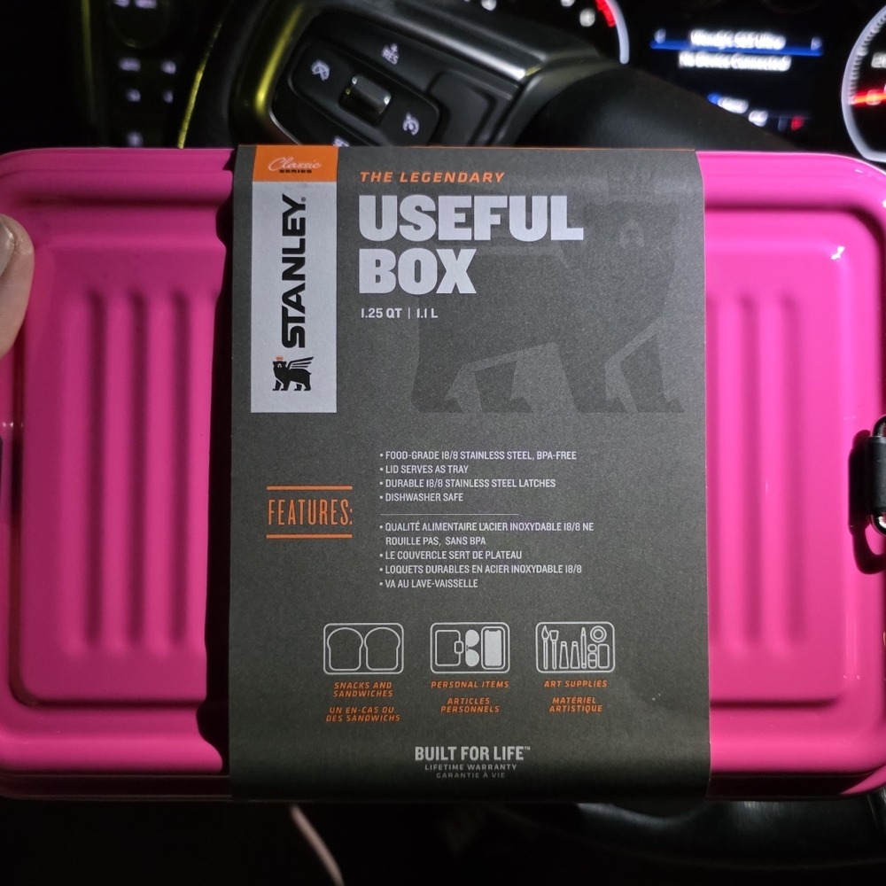 Stanley NEON PINK Legendary Useful Box